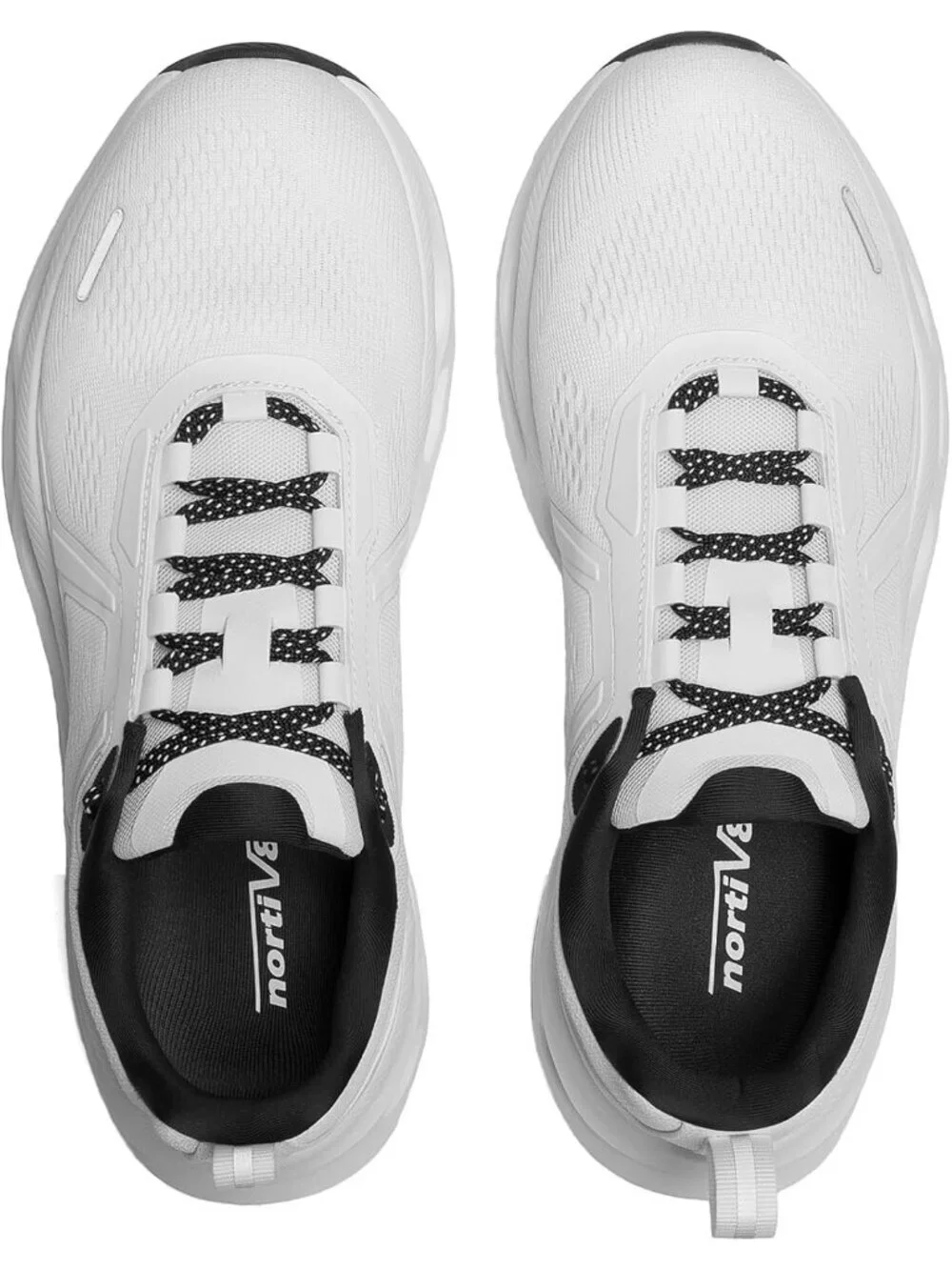 Men's White Comfortable Shoes MovePropel Athletic Breathable Tennis Sneakers